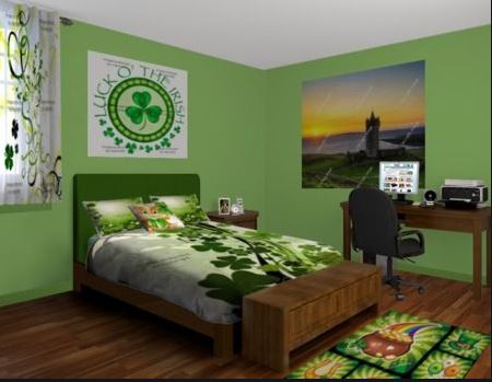 revamped rooms for the Irish guests