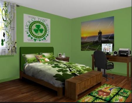 revamped rooms for the Irish guests